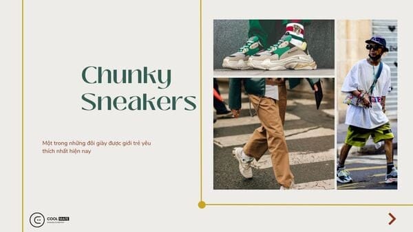 Giày chunky sneaker là gì ? Tất tần tật về giày chunky sneaker