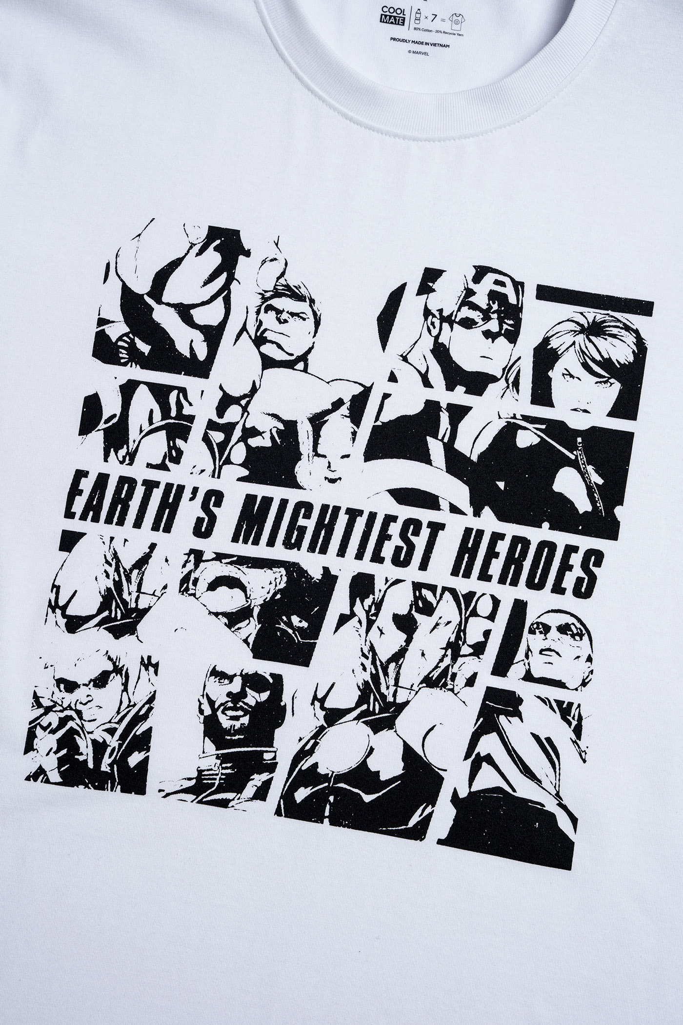 Áo thun Marvel Graphics "Earth's Mightiest Heroes"  1