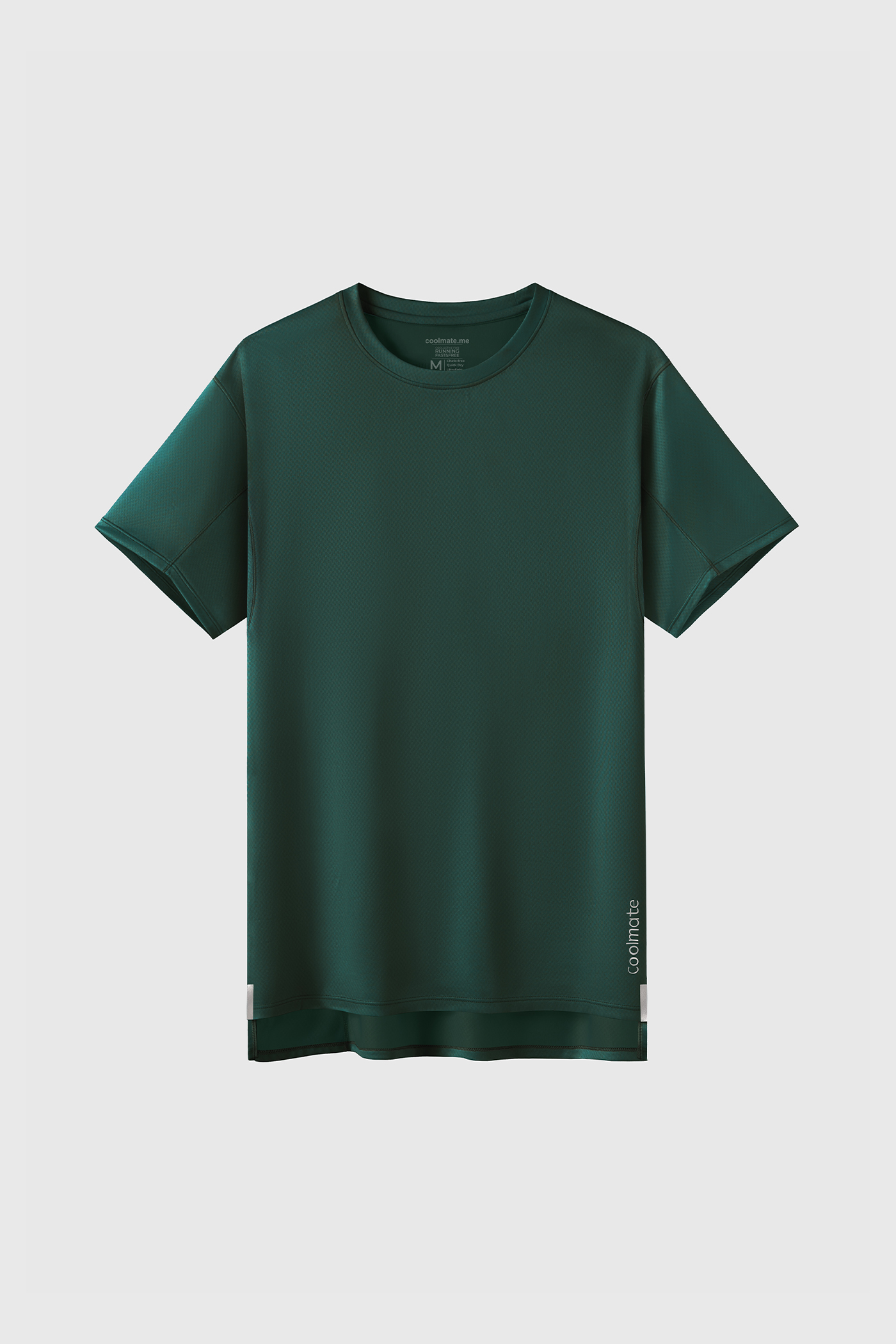 T-Shirt chạy bộ Advanced xanh-bong-dem