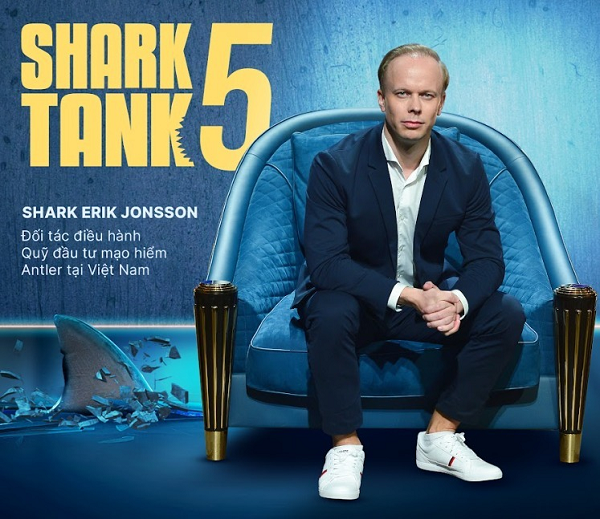 Shark Erik là ai? Profile khủng của vị "cá mập ngoại" ngồi ghế nóng Shark Tank Việt Nam