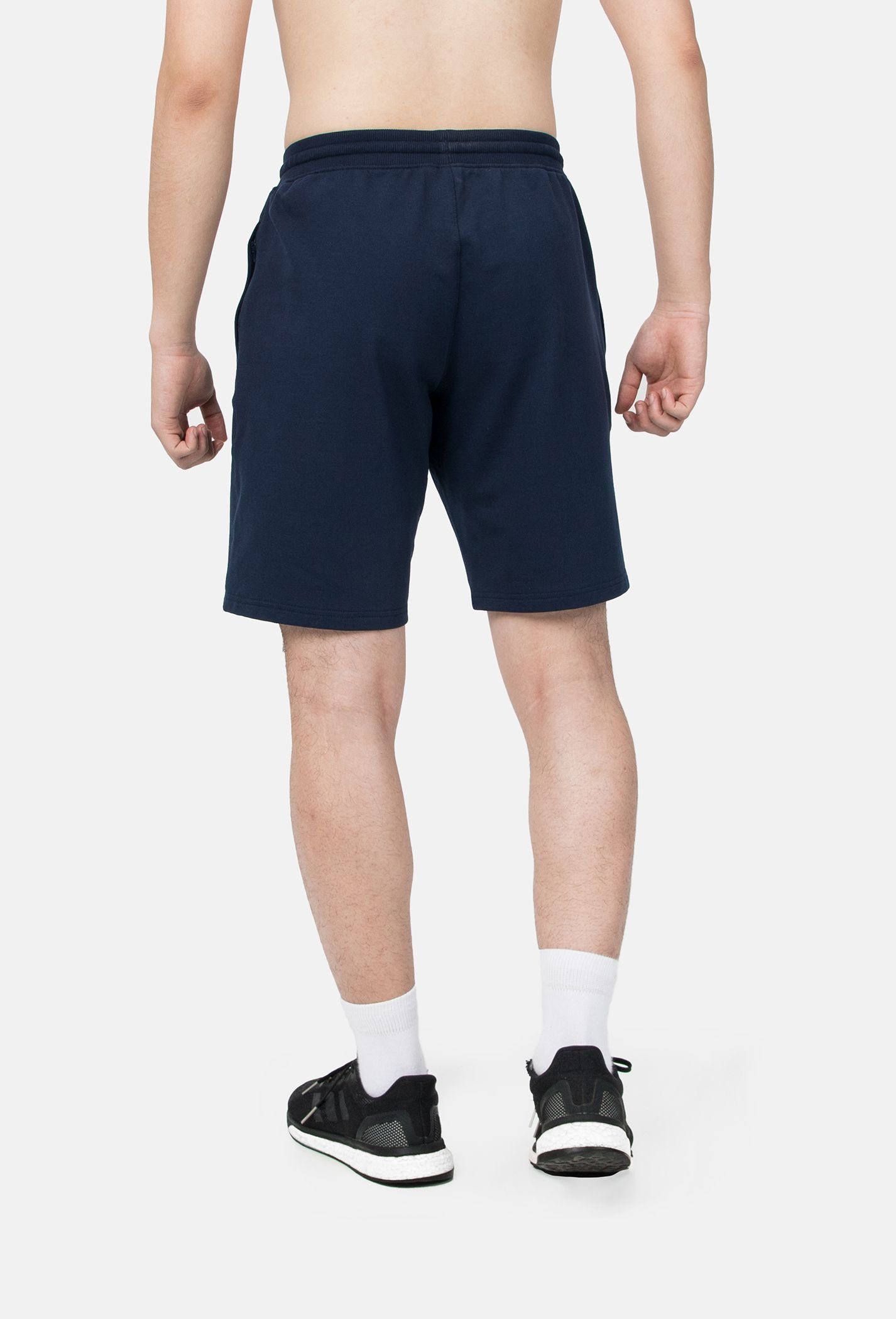 Outlet - Quần Short Nam New French Terry Xanh Navy 2