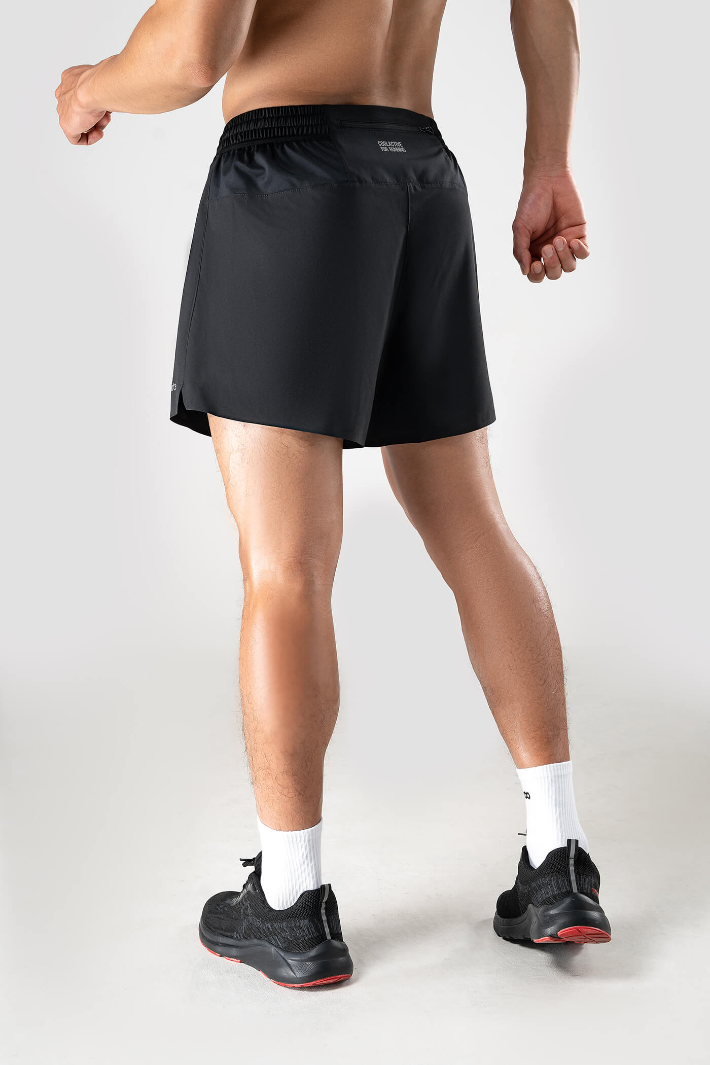 Quần shorts chạy bộ Ultra Fast & Free Run Đen 3