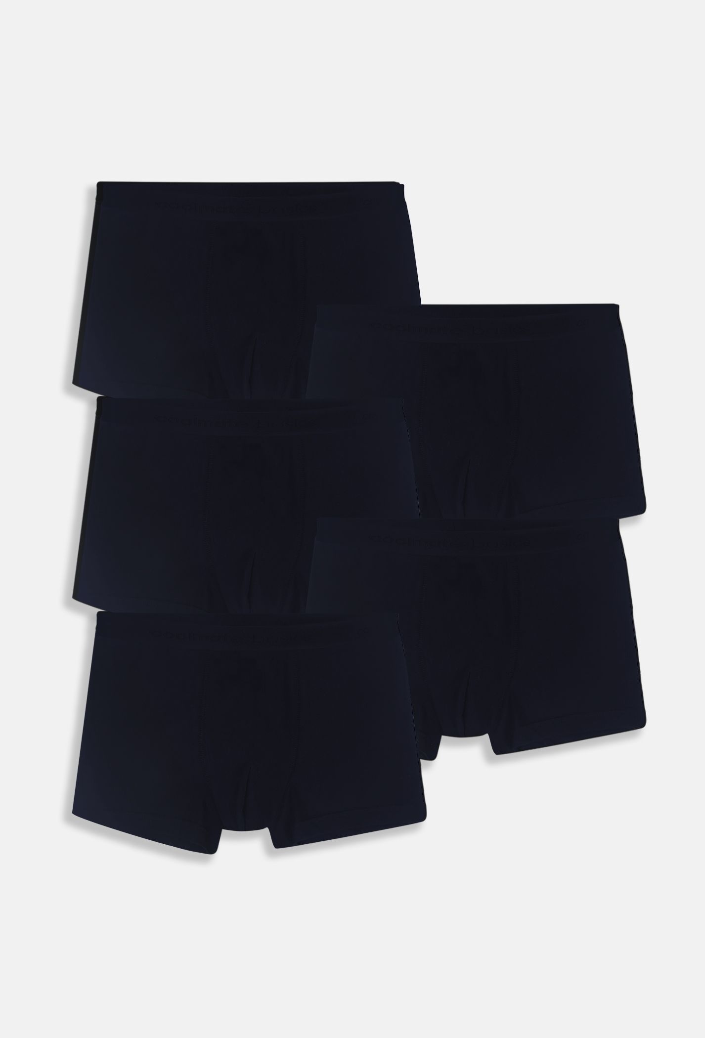 Combo 05 quần lót nam Trunk Coolmate Basics Xanh Navy