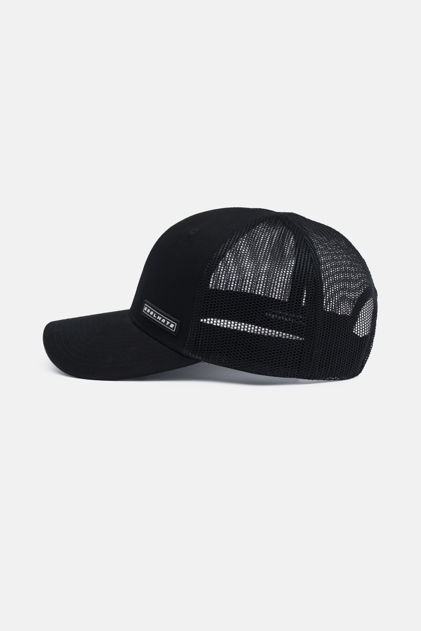 SĂN DEAL - Mũ/Nón lưỡi trai nam thoáng khí phối lưới Baseball Cap logo Coolmate Đen 2