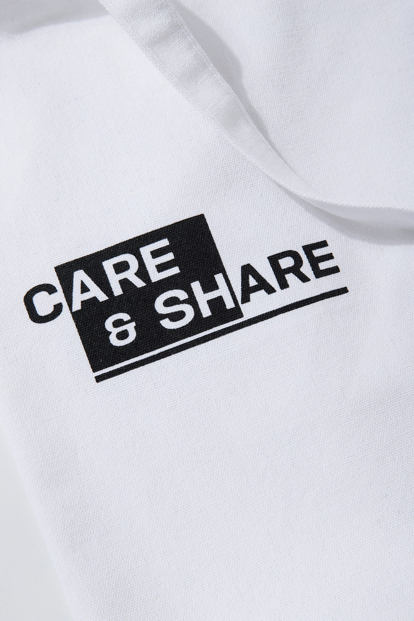 Túi tote vải Canvas Care & Share  Trắng 3
