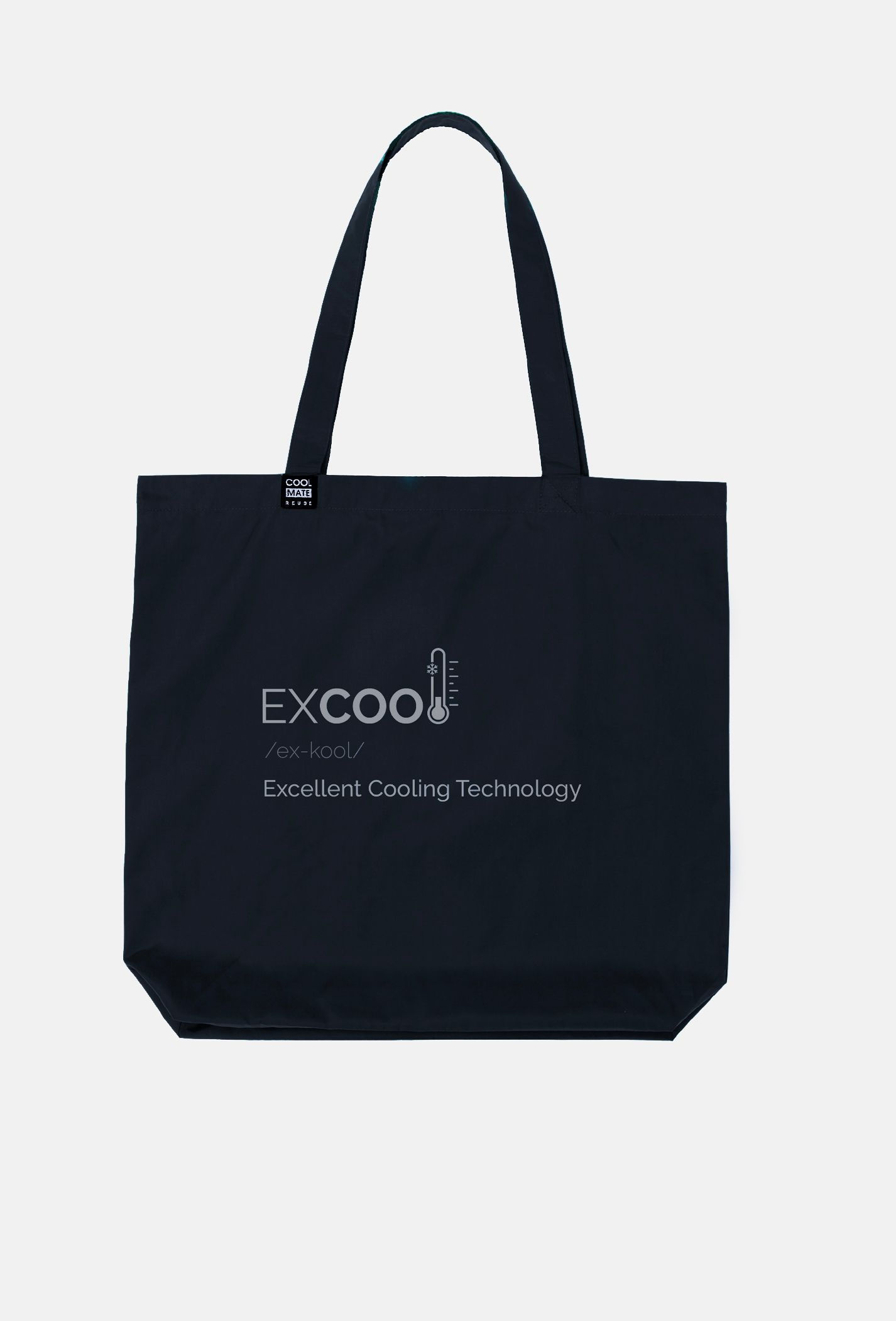 Túi Coolmate Clean Bag in chữ Excool  Xanh Navy