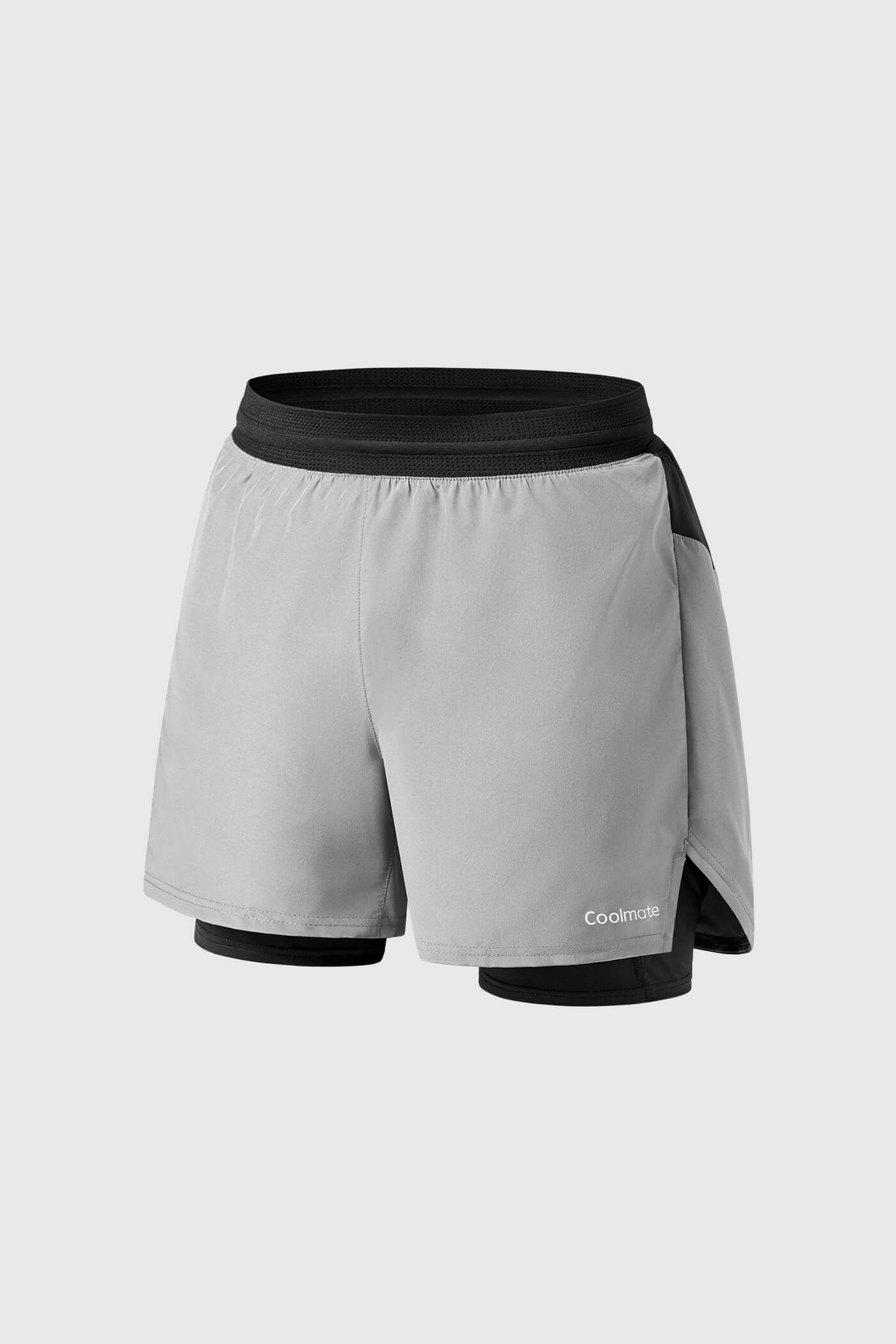Shorts chạy bộ Essential xam-nhat