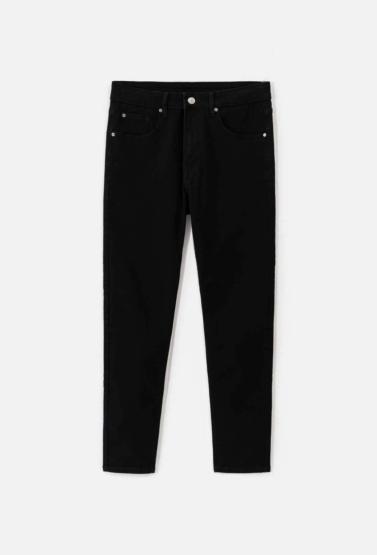 OUTLET - Quần Jeans Basic Slim V2 Đen 1