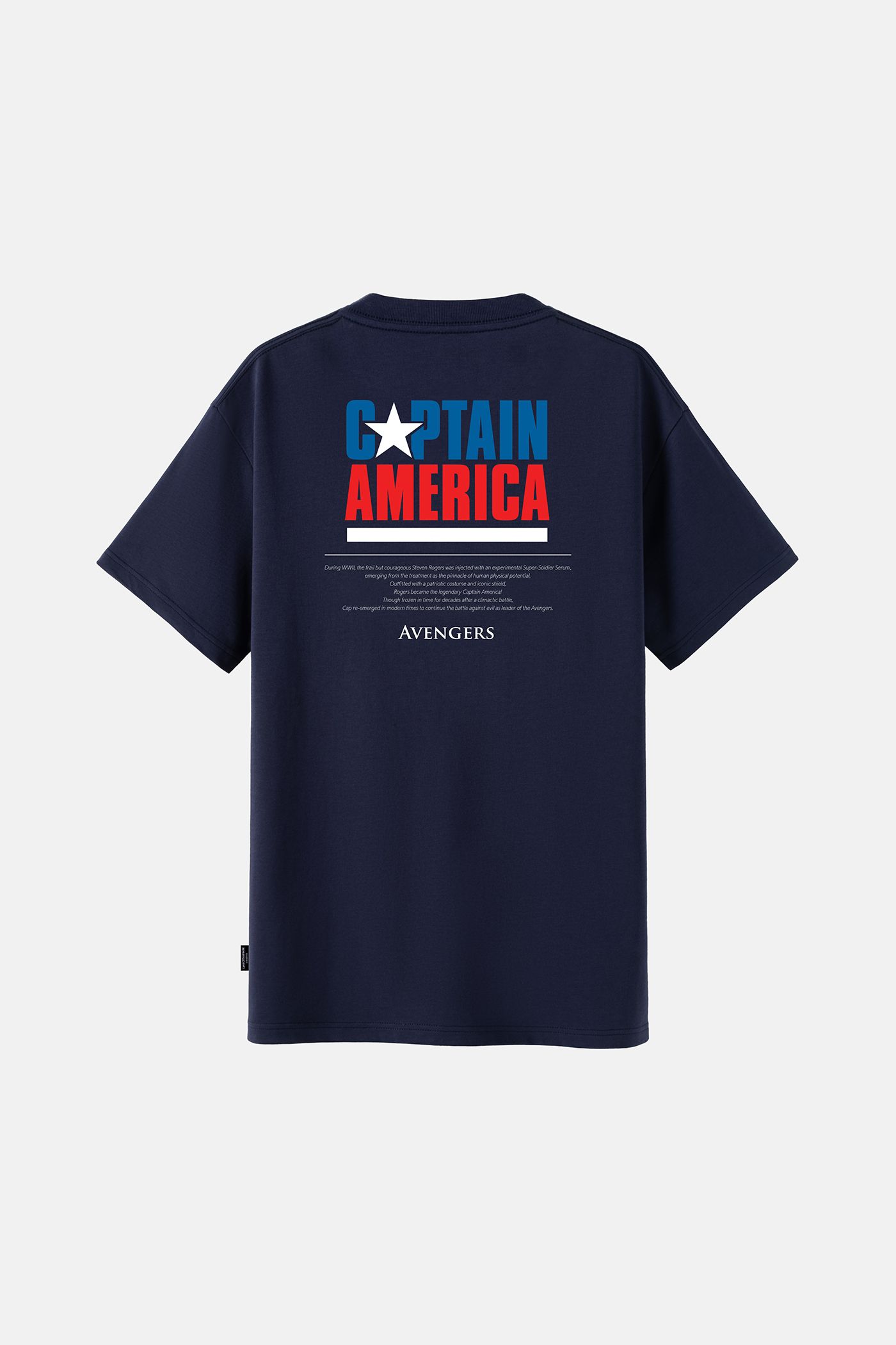 T-Shirt Captain America xanh-navy 2