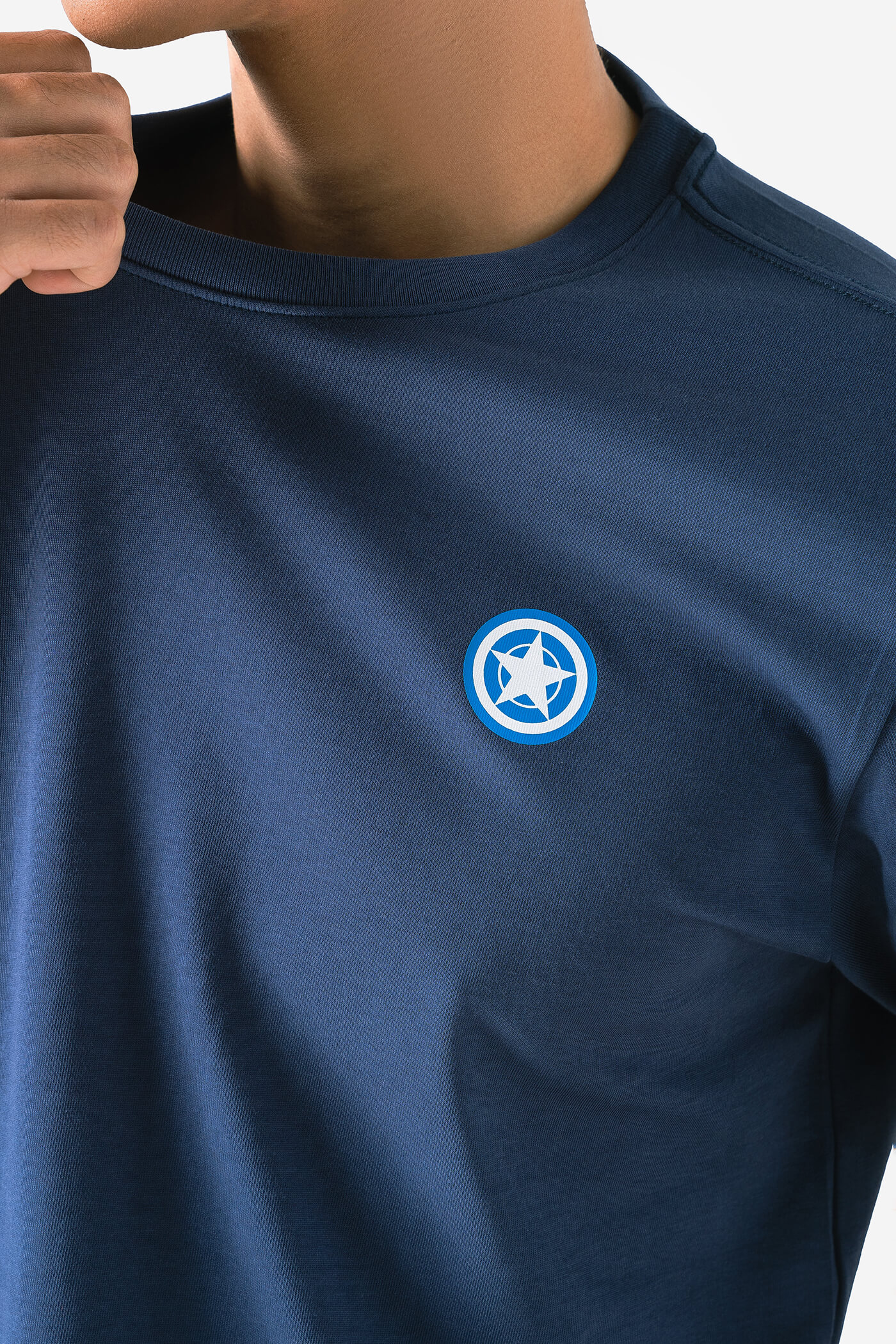 T-Shirt Captain America xanh-navy 4