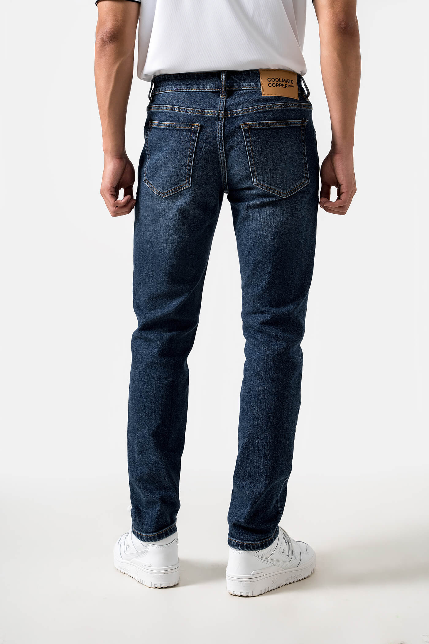 Jeans Copper Denim Slim Fit xanh-dam 4