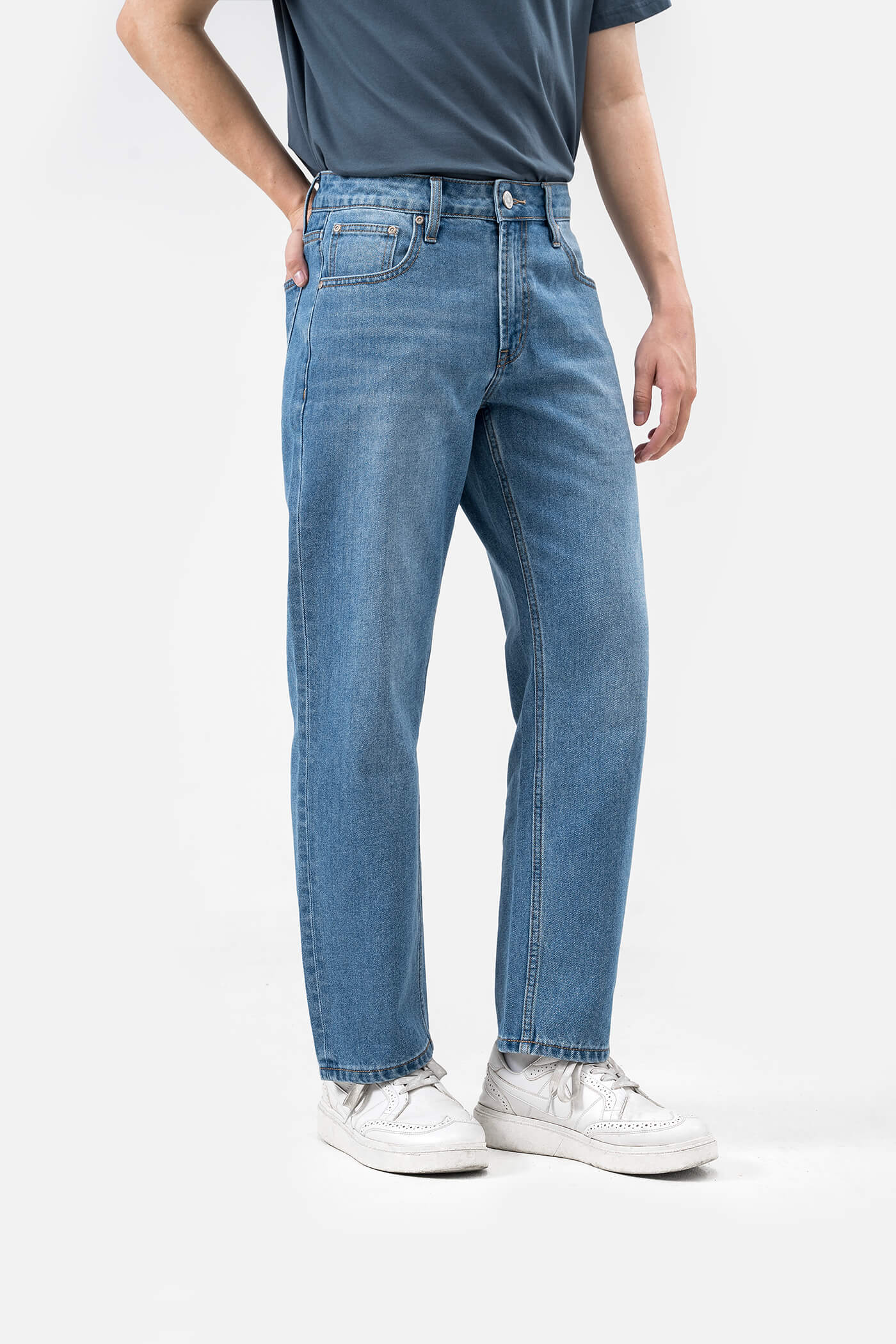 Special - Jeans Basics dáng Regular Straight  4