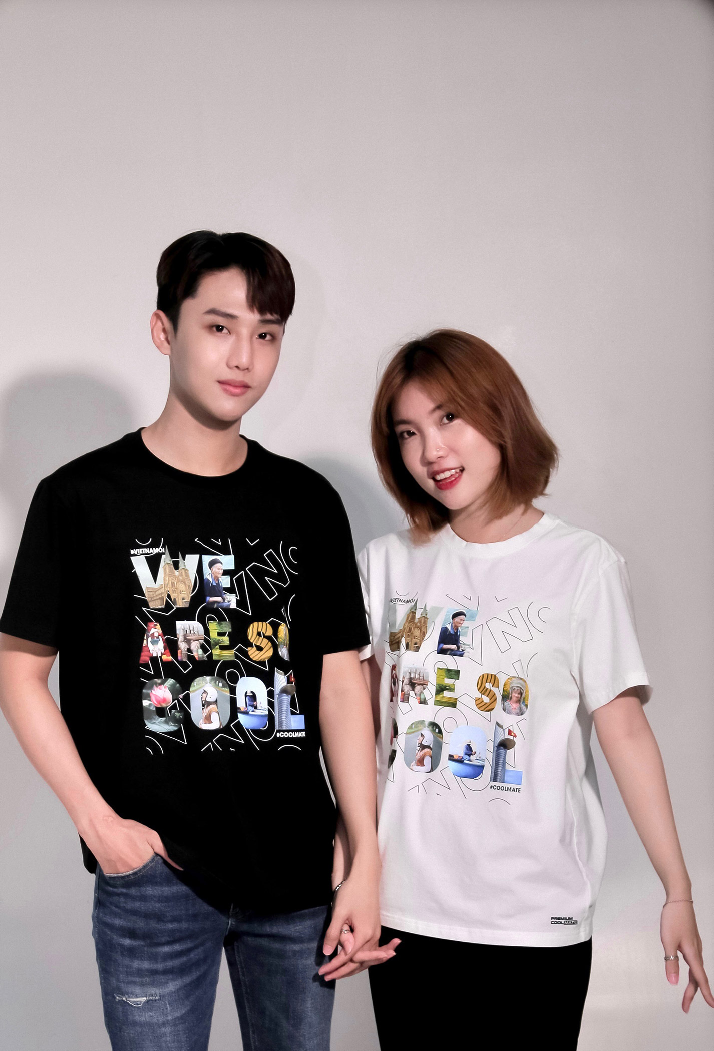 Áo thun Cotton Compact in WE ARE SO COOL Trắng 3