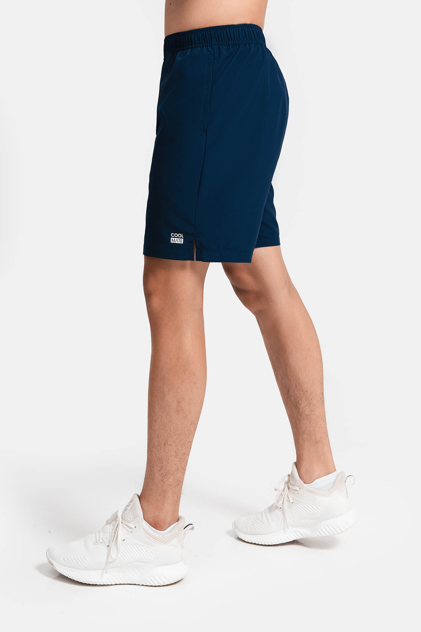 Quần shorts nam thể thao Recycle 7" V2 (túi sau có khóa kéo) Xanh navy 2