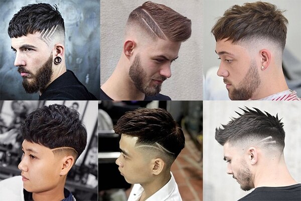 12 kiểu tóc nam kẻ vạch sau gáy siêu hot 2022 mọi chàng đều mê - Cool Mate