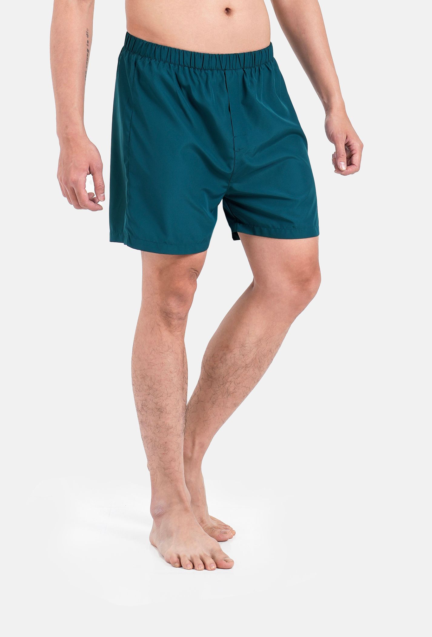 Quần Shorts mặc nhà Coolmate Basics xanh-thep 2