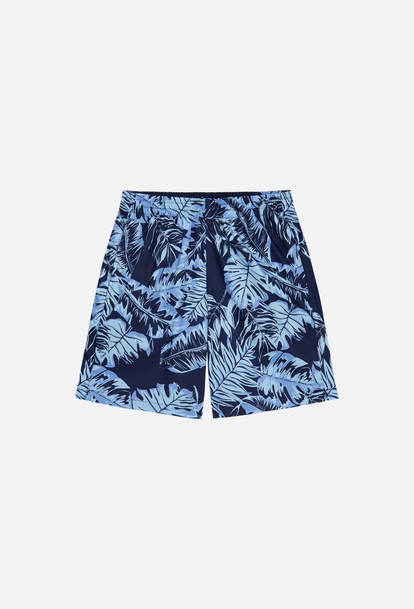 Outlet - Quần shorts nam Classic Beach có túi khoá sau xanh-nhat 2