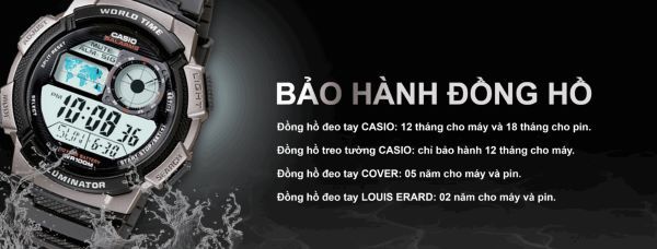 Chính sách bảo hành đồng hồ Casio? Địa chỉ bảo hành đồng hồ Casio tại Việt Nam 