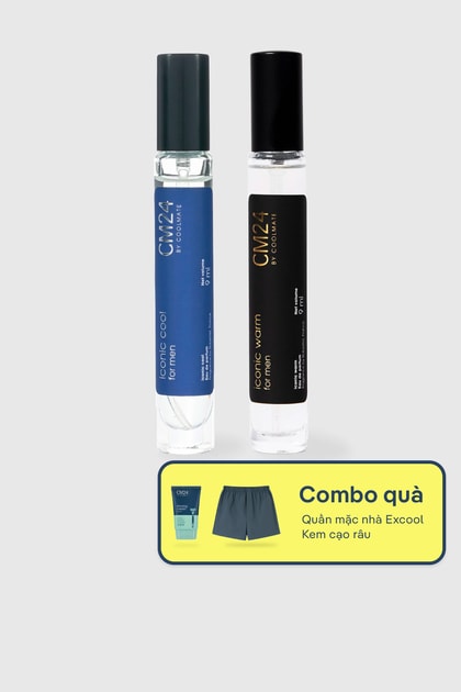 Combo 02 Nước hoa CM24 ICONIC Eau de Parfum - 9ml