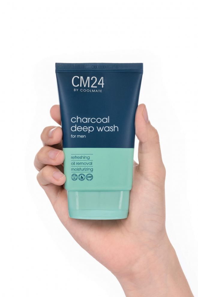 Kem rửa mặt Charcoal Deep Wash thương hiệu CM24 - 100ml more