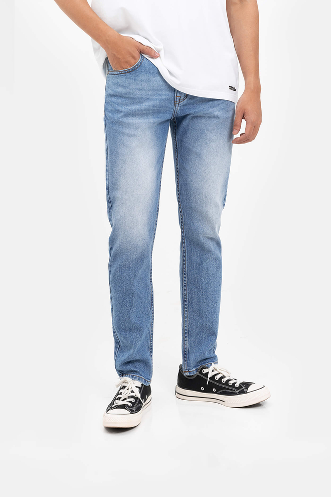 Quần Jeans Clean Denim dáng Slimfit  S3 more