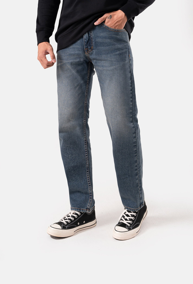 Quần Jeans Clean Denim dáng Regular S2 more