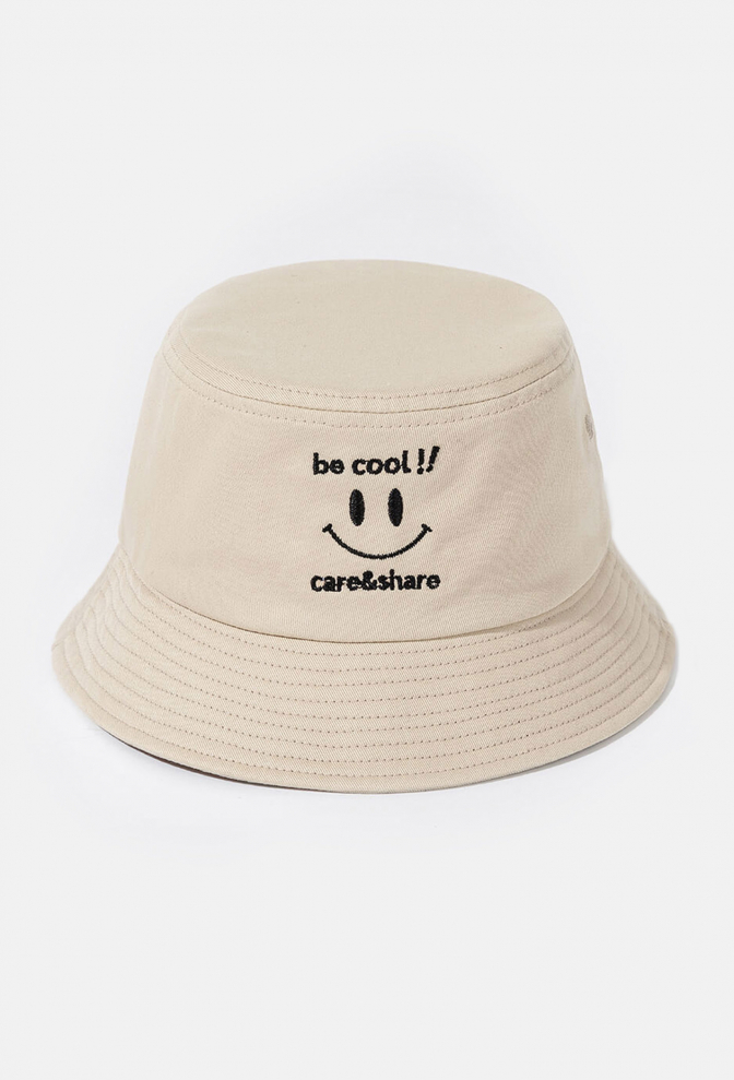 Mũ/Nón Bucket Hat thêu Be Cool!!  - Be