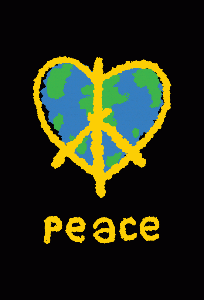 Áo thun in Peace Clean Vietnam - màu Đen more