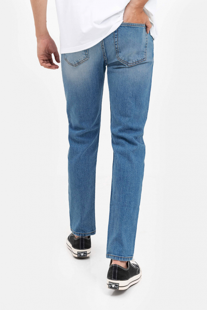 Quần Jeans Clean Denim dáng Slimfit  S3 - Xanh nhạt more
