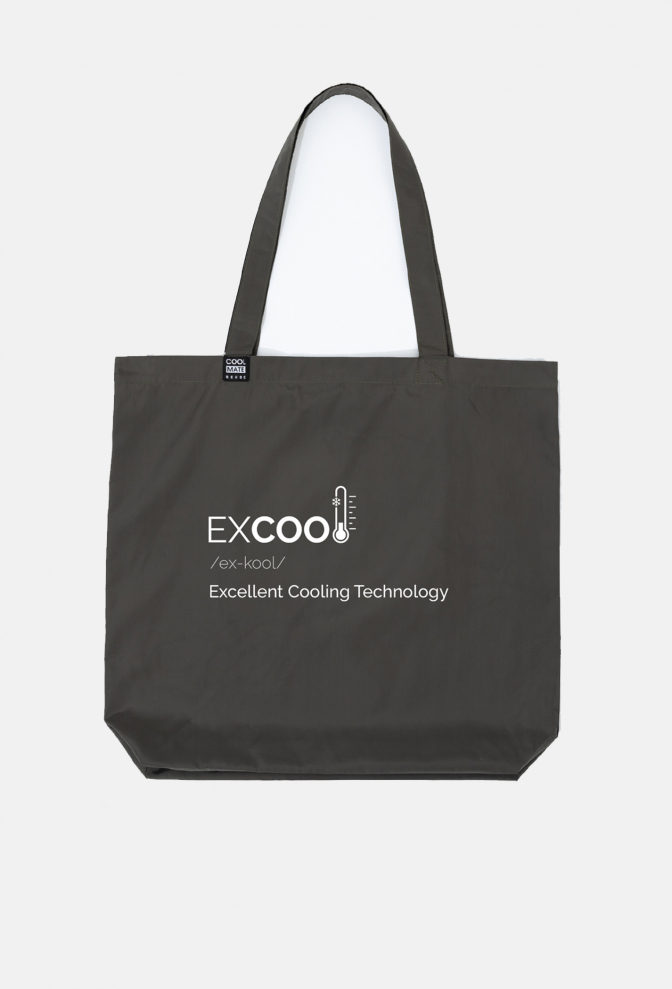 Túi Coolmate Clean Bag in chữ Excool  - Xanh rêu