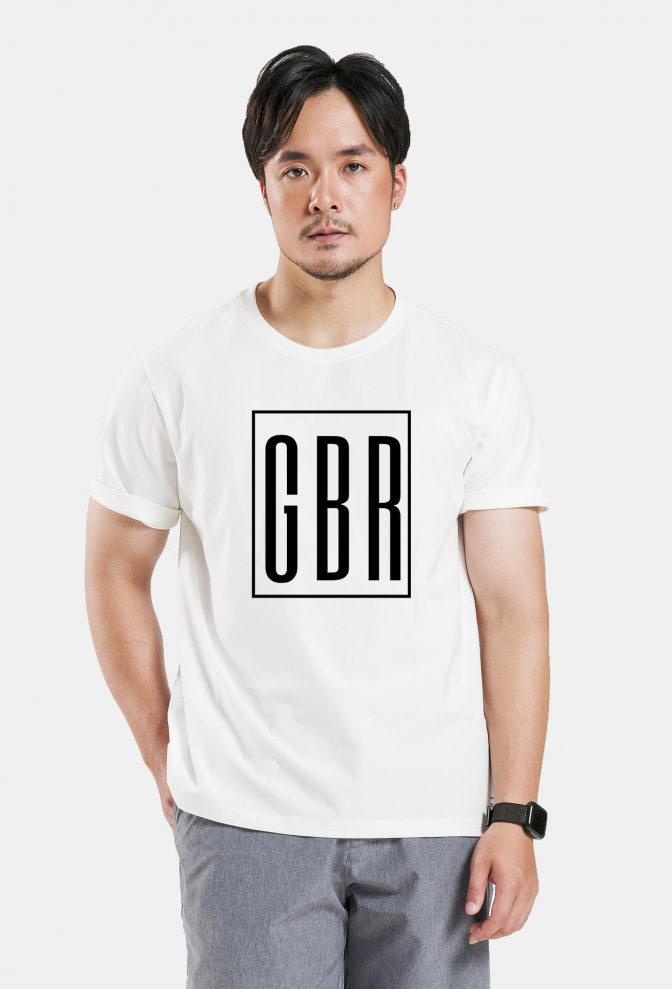 Coolmate x GBR | Áo thun ngắn tay Cotton Compact Premium GBR Square màu trắng more