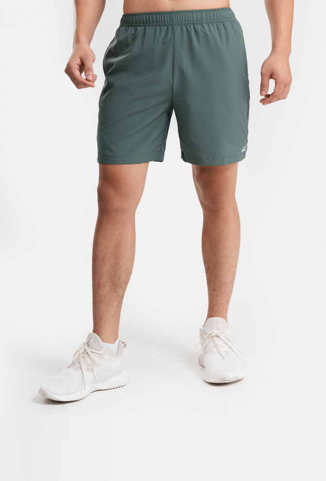 Quần shorts nam thể thao Recycle 7" V2 (túi sau có khóa kéo) - Xanh ngọc