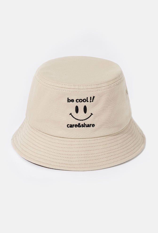 Mũ/Nón Bucket Hat thêu Be Cool!!  - Be