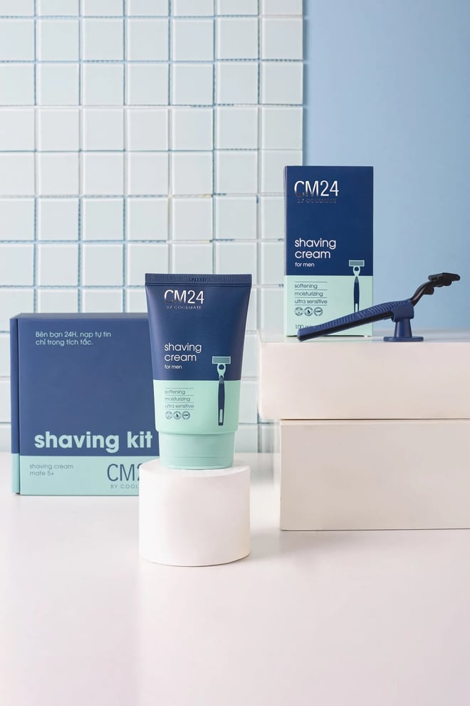 Shaving Kit - Bộ cạo râu cho nam thương hiệu CM24 more