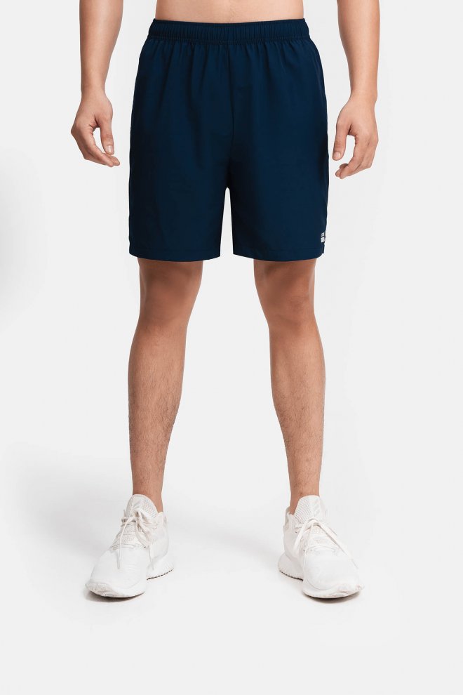 Quần shorts nam thể thao Recycle 7" V2 (túi sau có khóa kéo) - Xanh navy