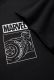 Áo thun Marvel Captain America Quote - màu đen  8