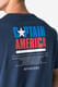 T-Shirt Captain America xanh-navy 5
