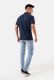 Quần Jeans Basic Slimfit xé gối - màu Xanh nhạt  9