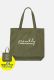 Proudly | Túi Clean Bag - màu Xanh Rêu in-chu