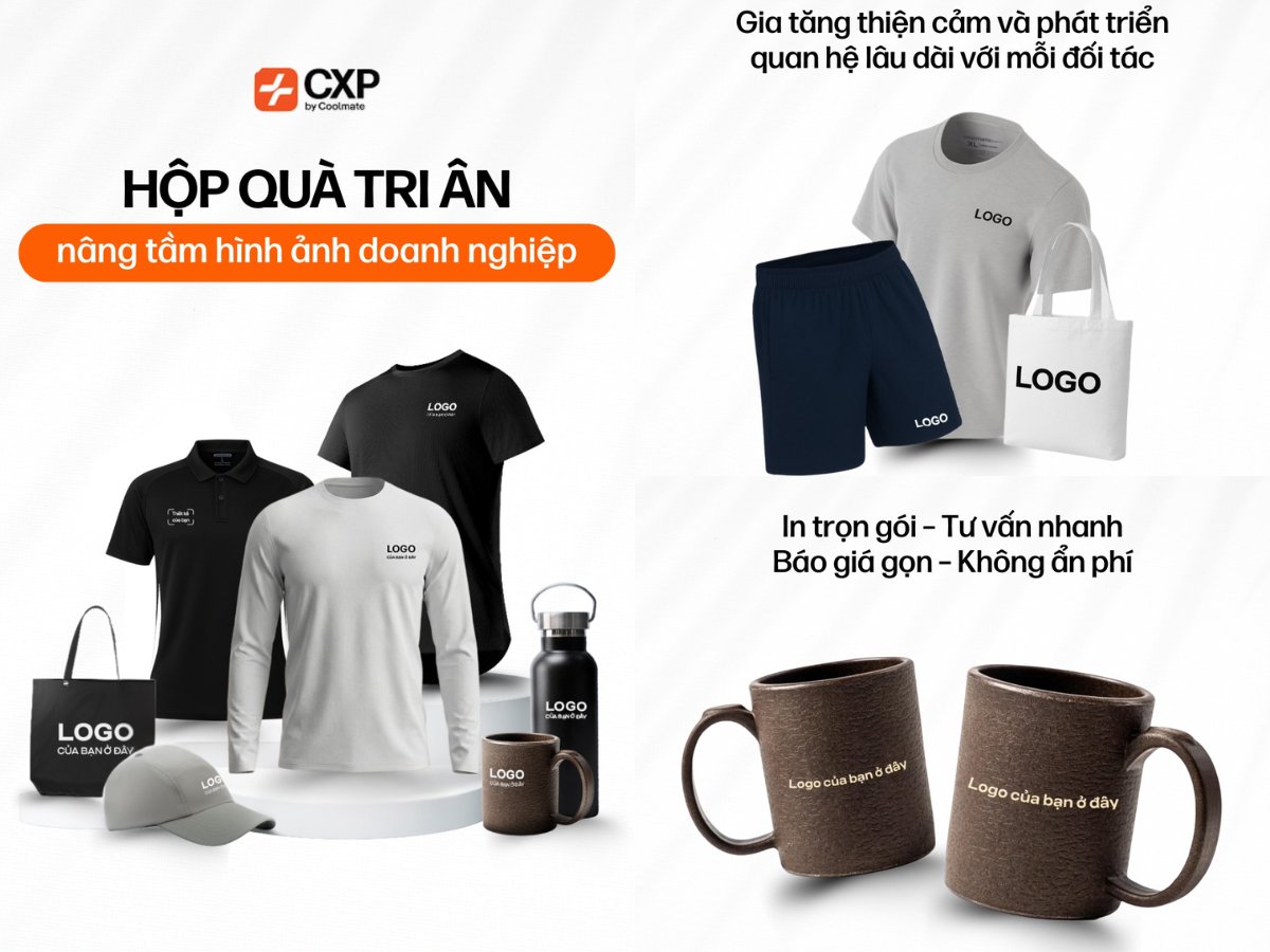 Các item được lựa chọn phổ biến cho set quà tặng doanh nghiệp