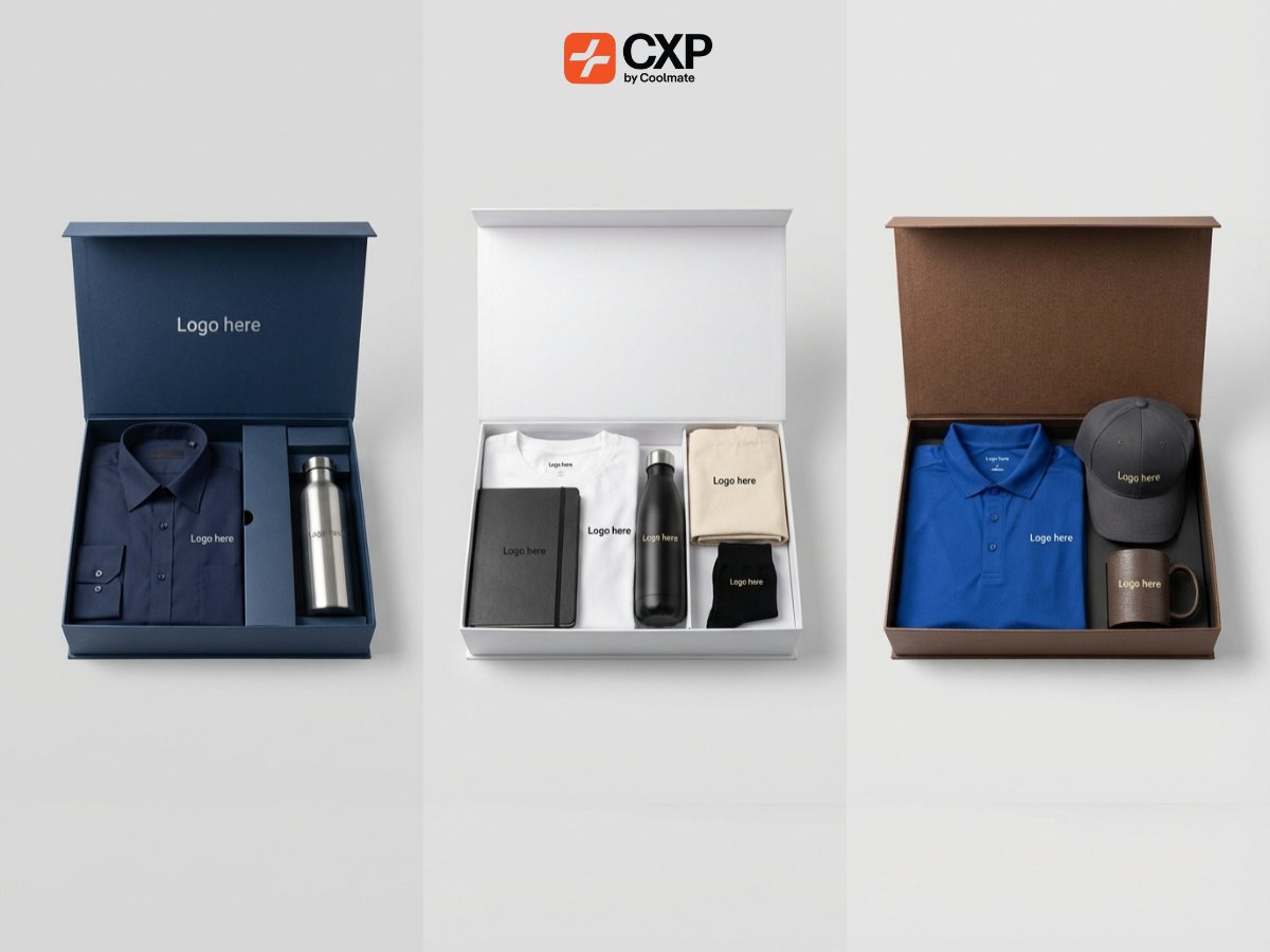 Các set quà tặng doanh nghiệp cao cấp thiết kế riêng theo nhu cầu