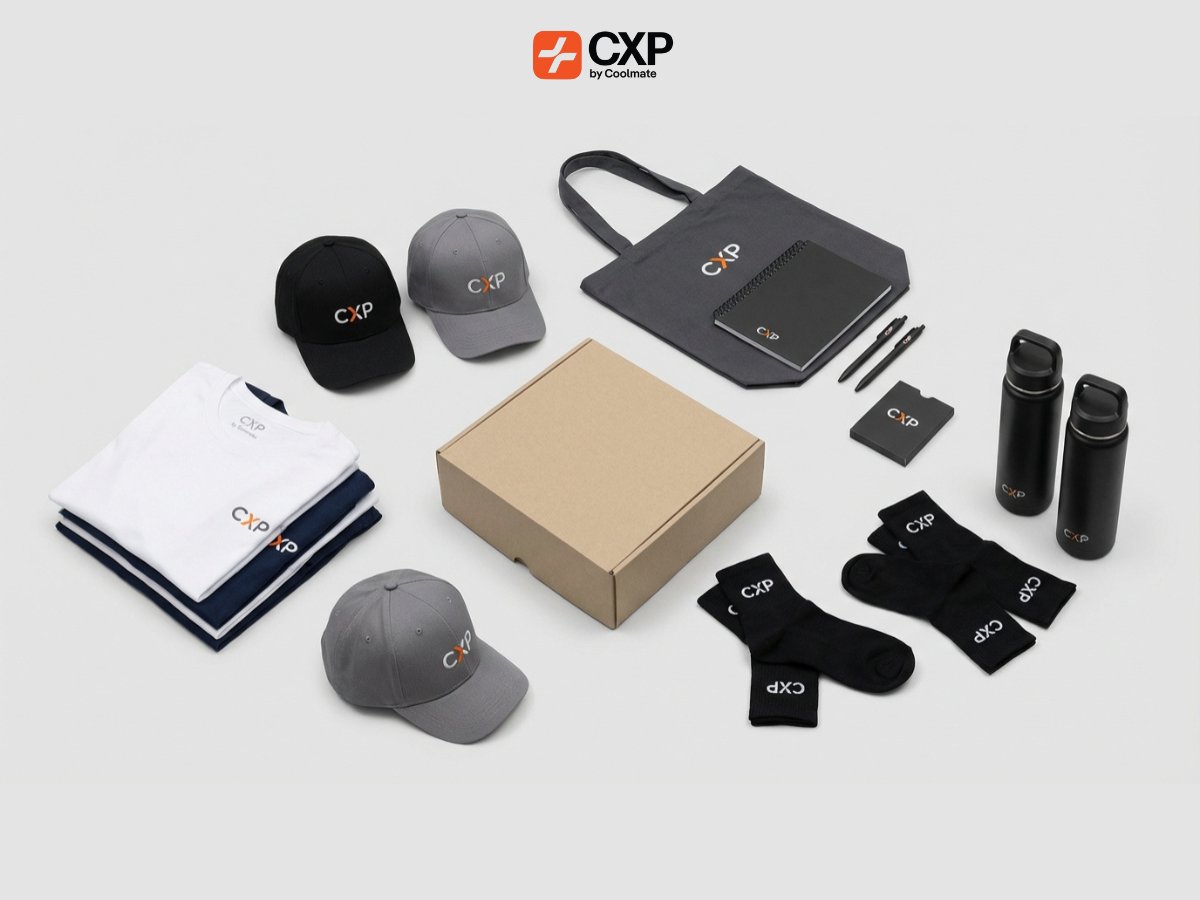 Thiết kế quà tặng doanh nghiệp CoolGift trọn gói với hộp gift box thương hiệu