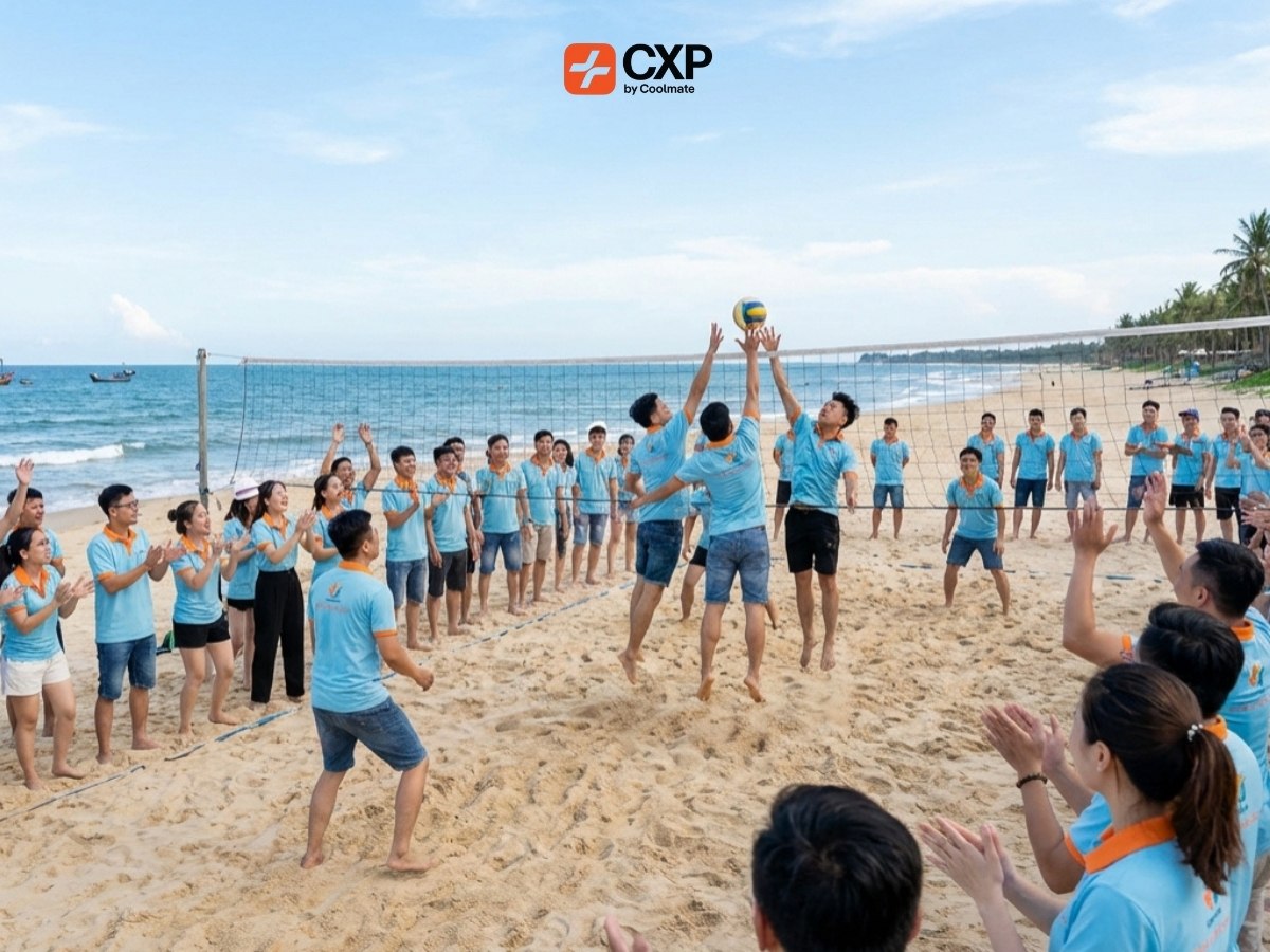 Áo polo đồng phục Promax cho team building ngoài trời năng động