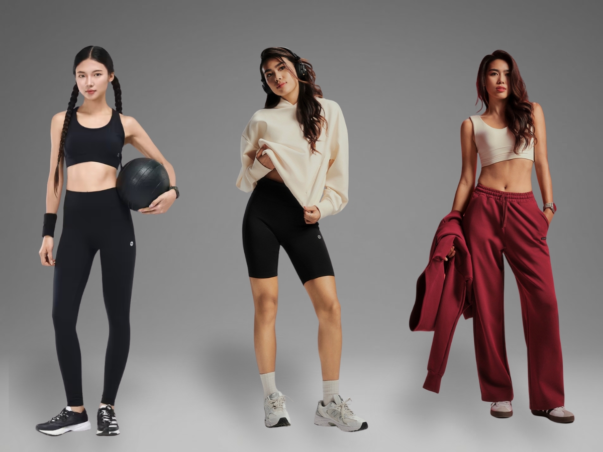 Phối đồ quần tập gym nữ Coolmate năng động và thời trang