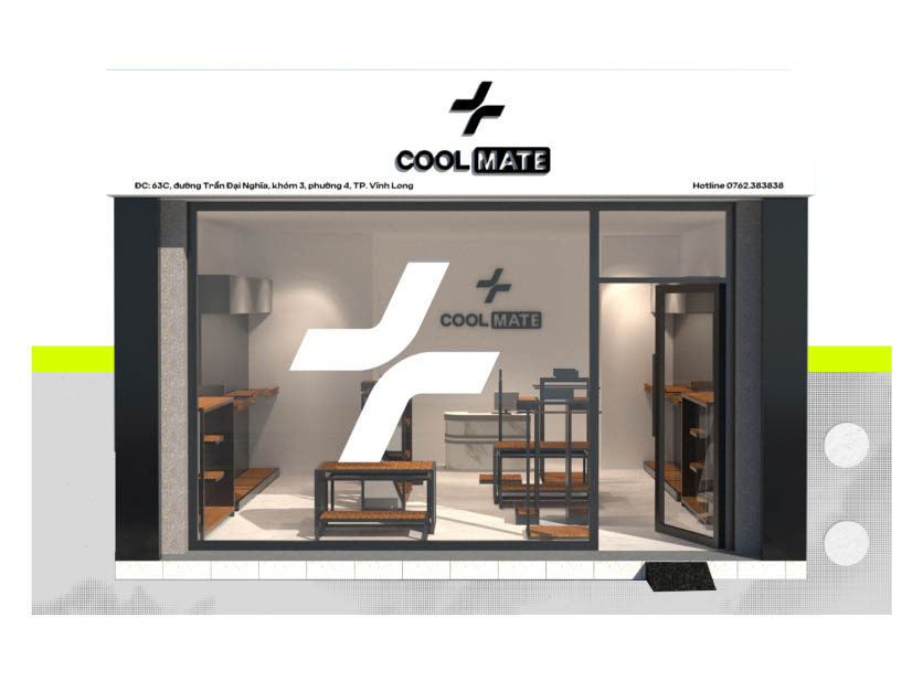 Cửa hàng pop-up của Coolmate