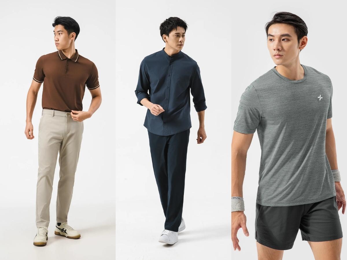 Một số phong cách phối đồ với áo nam Coolmate