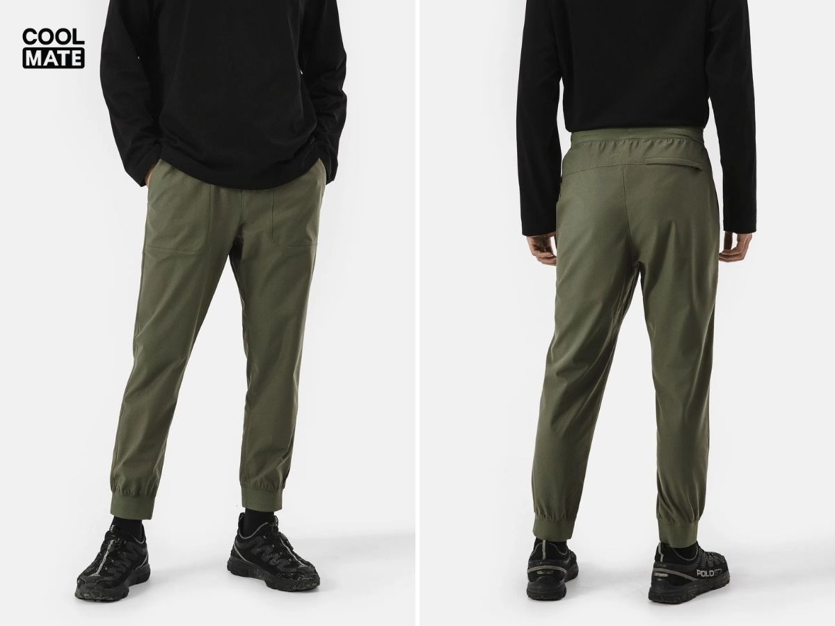 Quần Jogger ECC Warp Knitting