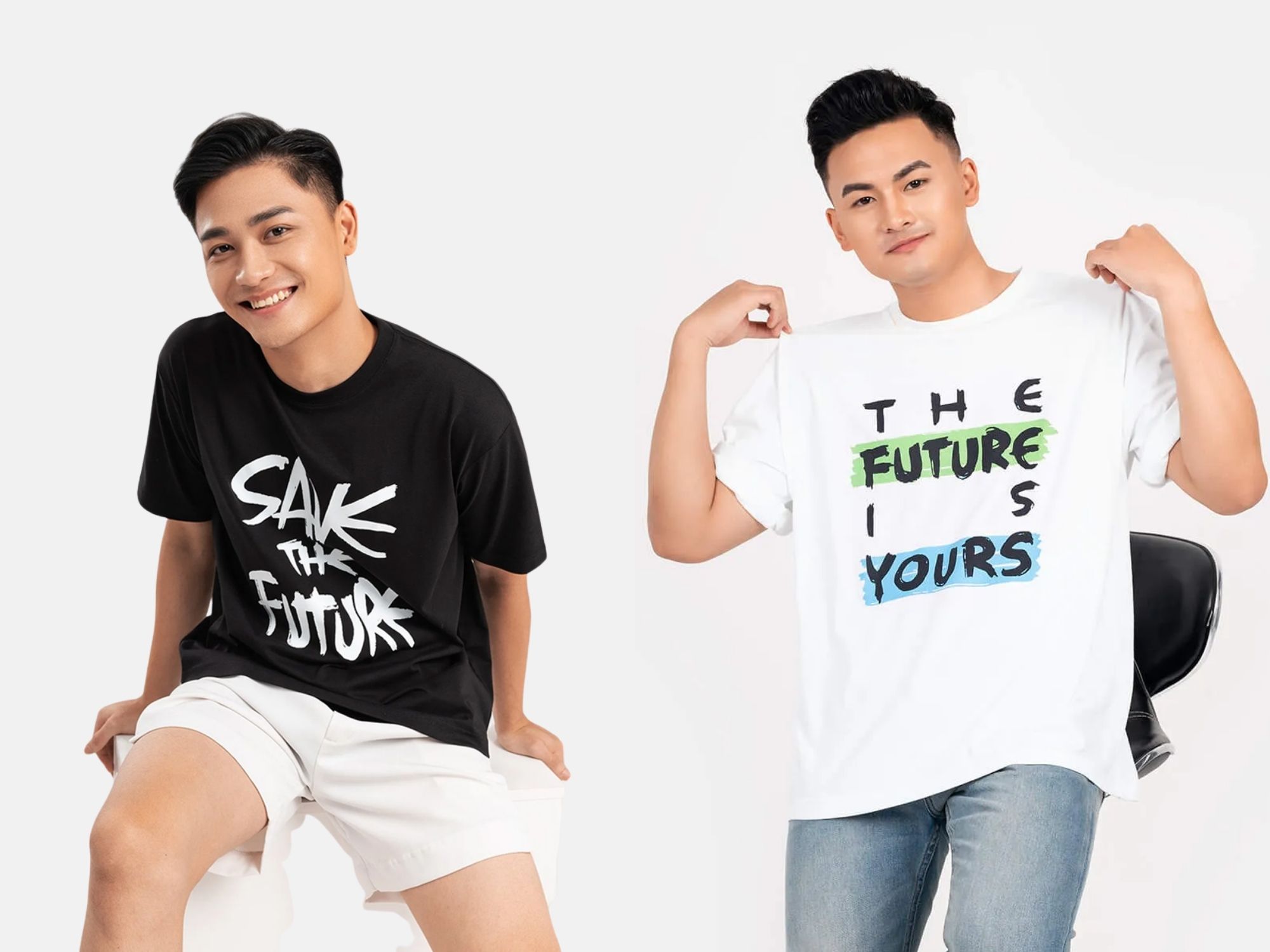 Áo thun nam Typo Coolmate mang thông điệp cá tính qua từng con chữ