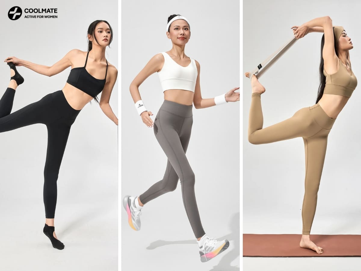Hình 1: Dòng sản phẩm quần legging nữ của Coolmate