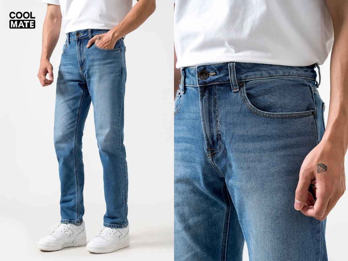 Quần Jeans Nam Copper Denim OG Slim
